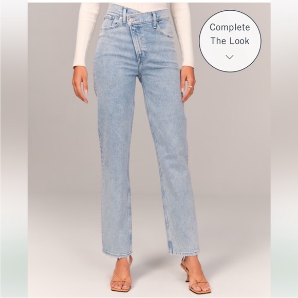 Abercrombie & Fitch Denim - Abercrombie & Fitch Curve Love Dad Jean